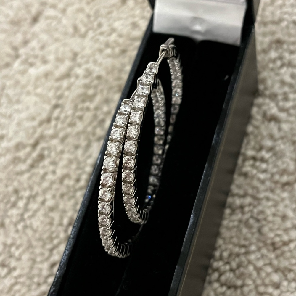Hoop earrings